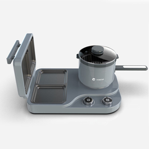 MINI GRILL AND HOT POT 2-IN-1 COMBO